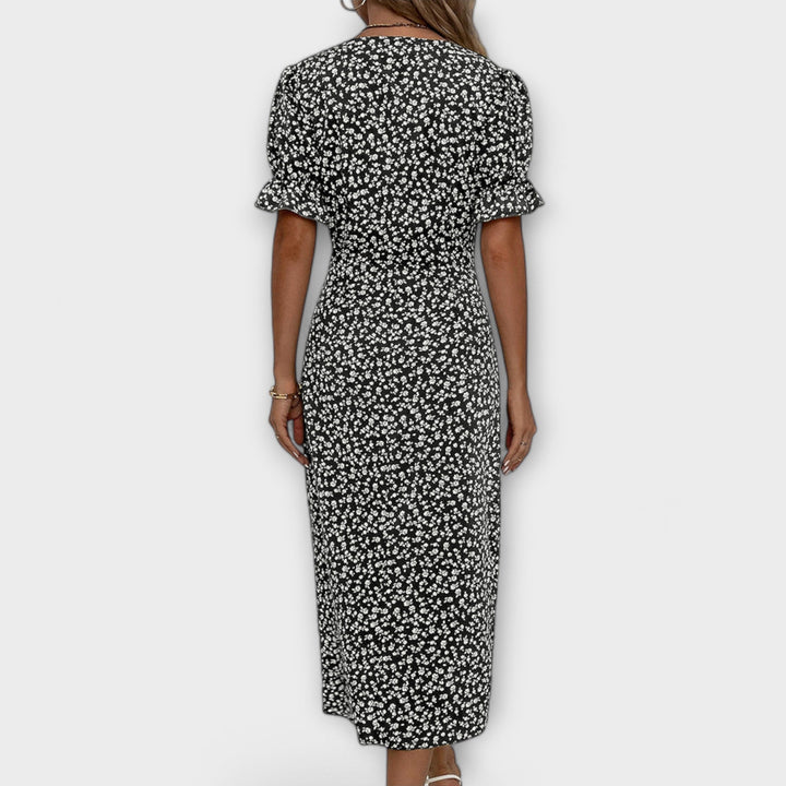 Βερολίνο - Κομψό Γυναικείο Φλοράλ Φόρεμα