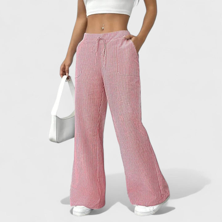 Ντομινίκ - Άνετα Φαρδιά Παντελόνια