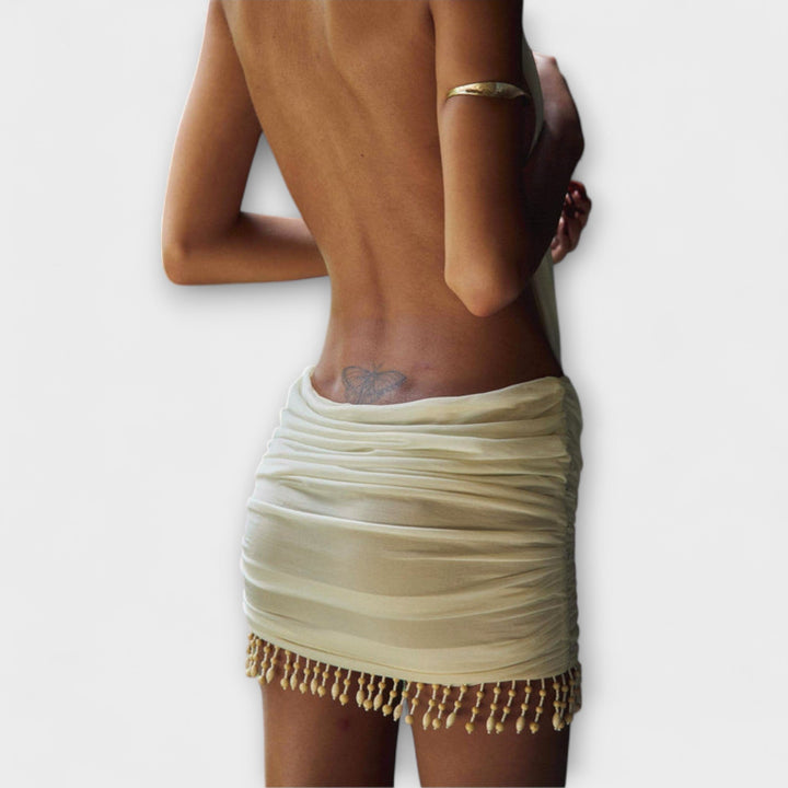 Κάιλι - Μίνι Φόρεμα σε Μαλακό Ύφασμα