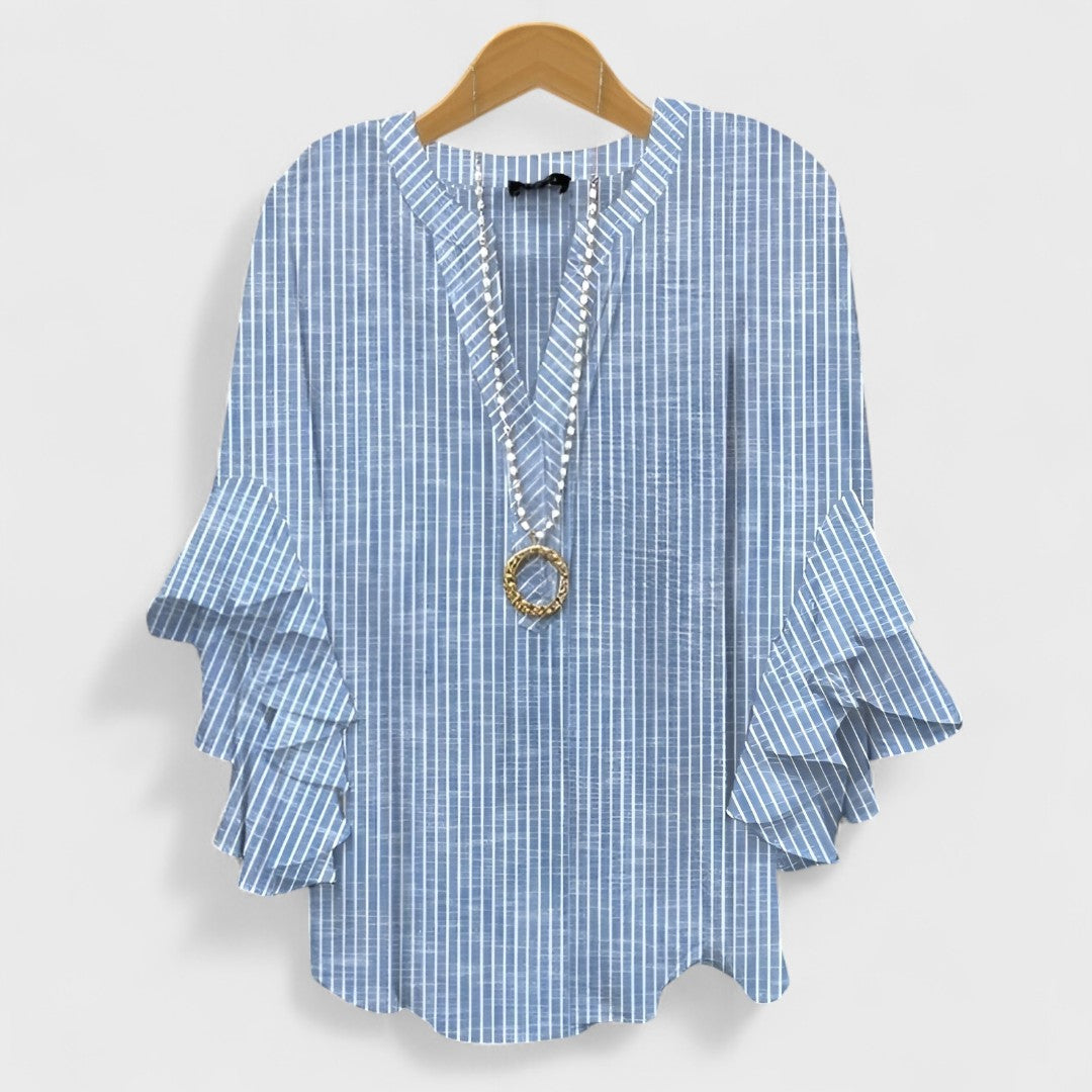 Ελισάβετ - Καλοκαιρινό Καζούαλ Μπλουζάκι