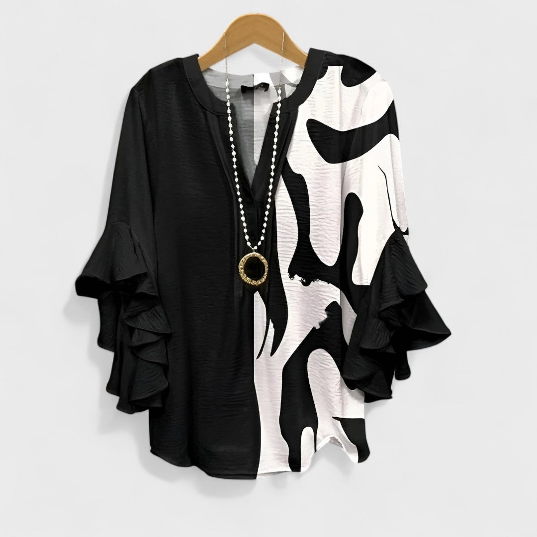 Ελισάβετ - Καλοκαιρινό Καζούαλ Μπλουζάκι