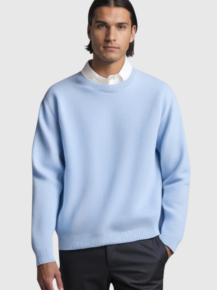 Λούκας – Χαλαρός πλεκτός πουλόβερ