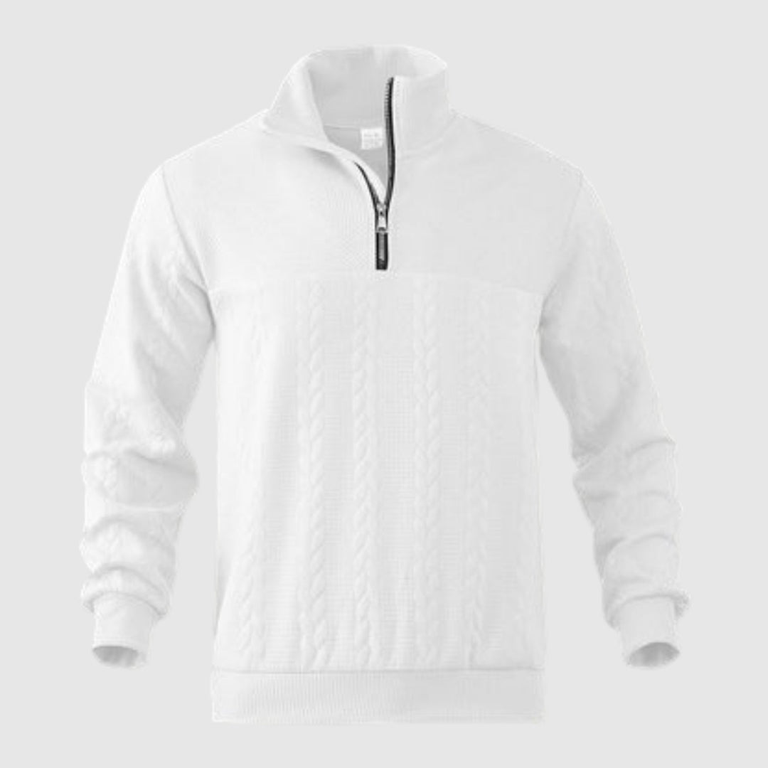 Λιμπουσέ – Πρέμιουμ πουλόβερ με φερμουάρ στο τέταρτο