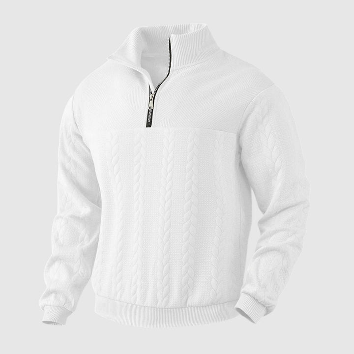 Λιμπουσέ – Πρέμιουμ πουλόβερ με φερμουάρ στο τέταρτο