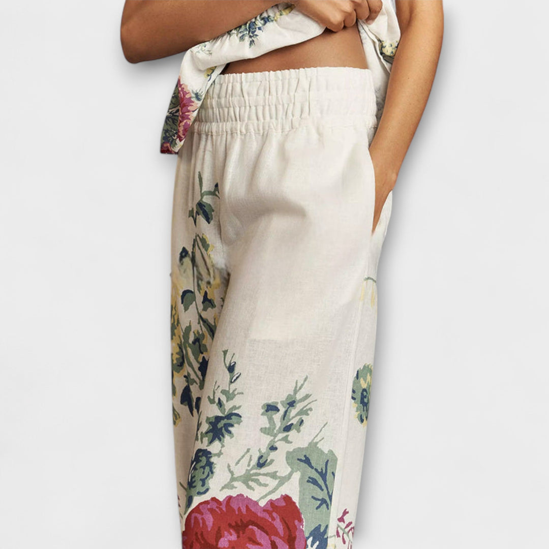 Ινδigo - Σετ Καλοκαιρινών Λουλουδένιων Μοτίβων