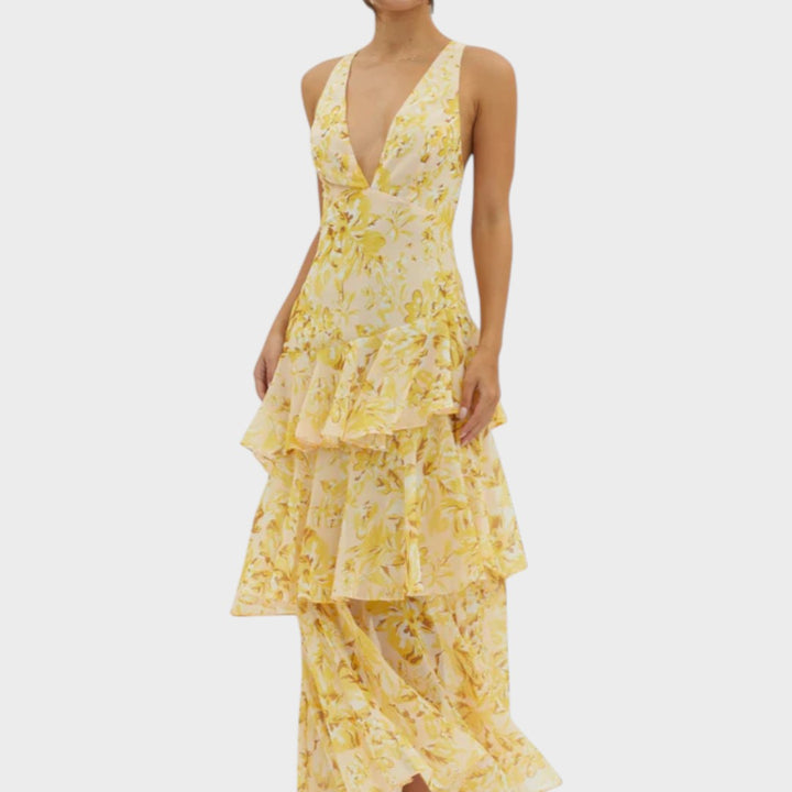 Λένα | Κομψό Maxi Φόρεμα για Αβίαστο Καλοκαιρινό Στυλ