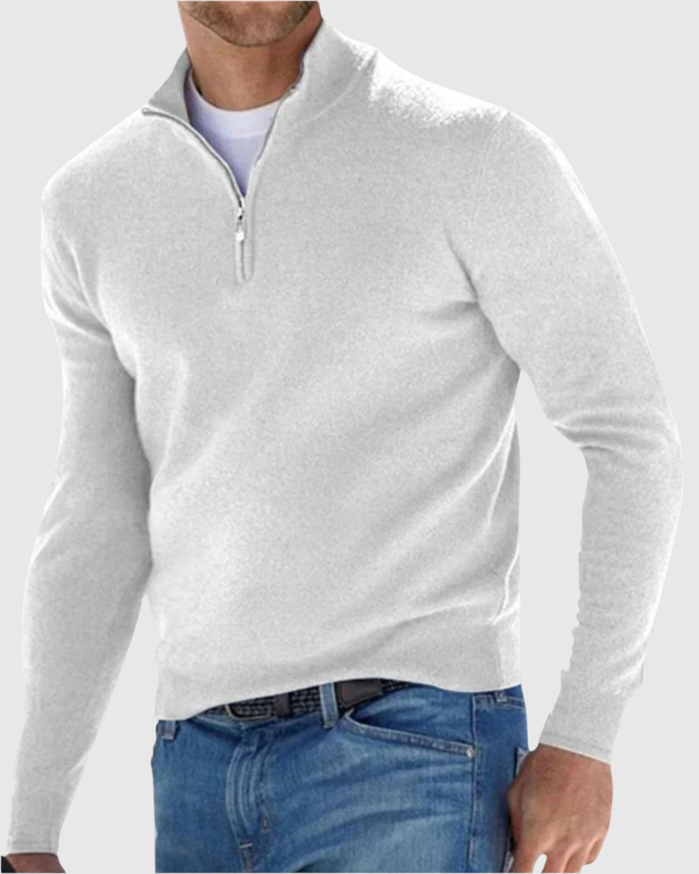 Λιμπούσε - Κομψό πουλόβερ με φερμουάρ