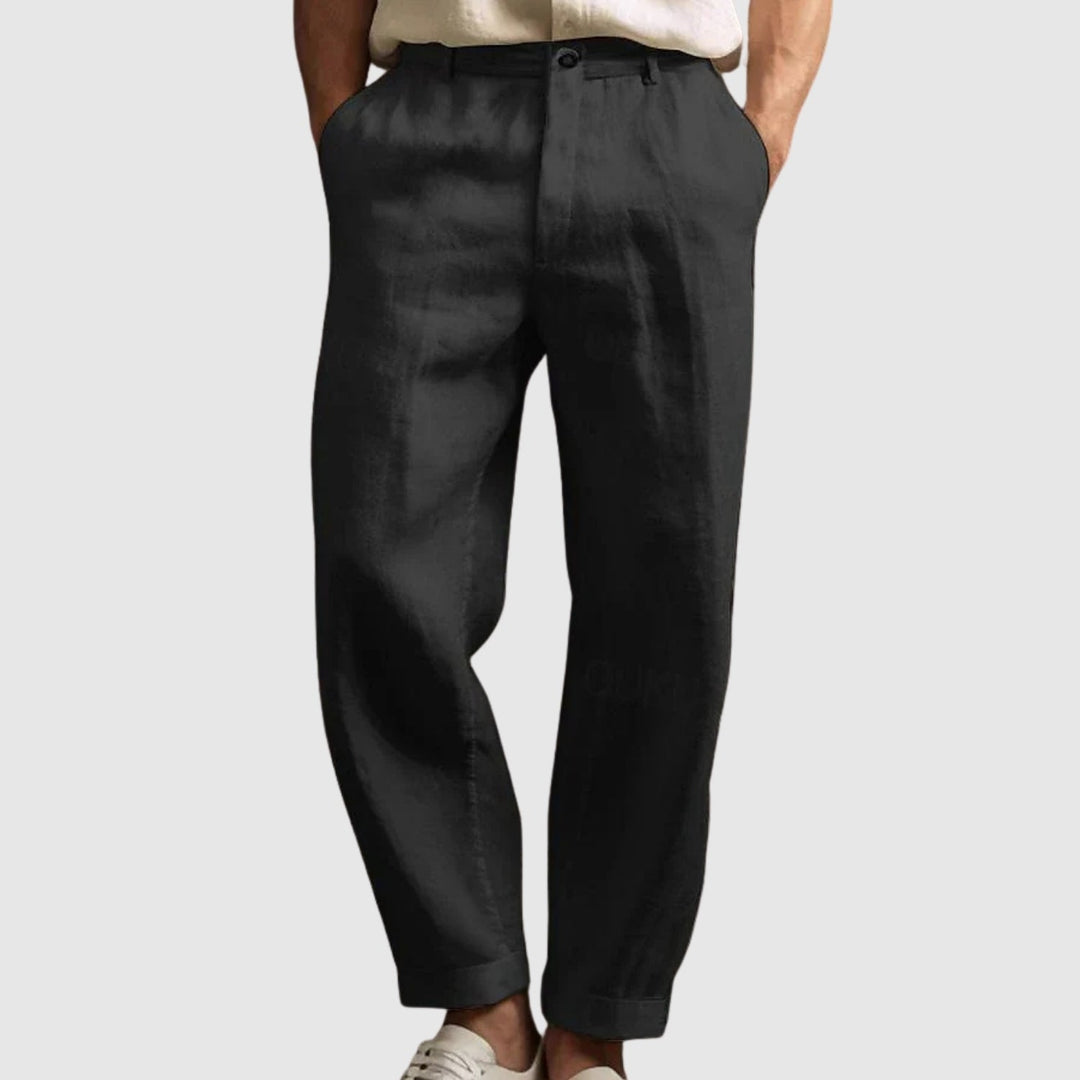 Λιβούσε - Καλοκαιρινά παντελόνια από βαμβάκι και λινό