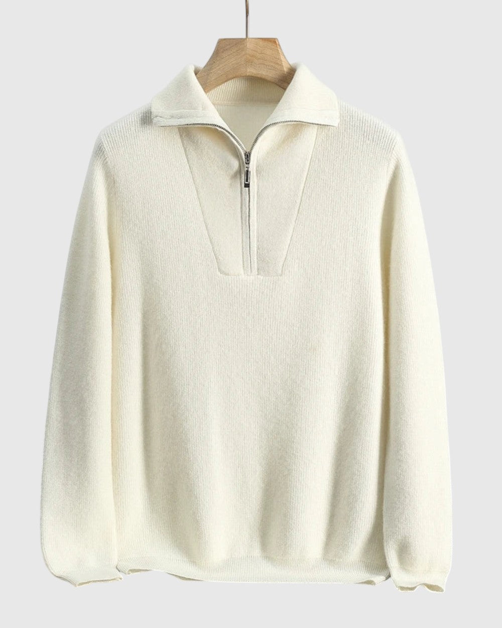 Λιμπούσε - Πορτοφόλιο με πόλο από κασμίρ με μισό φερμουάρ