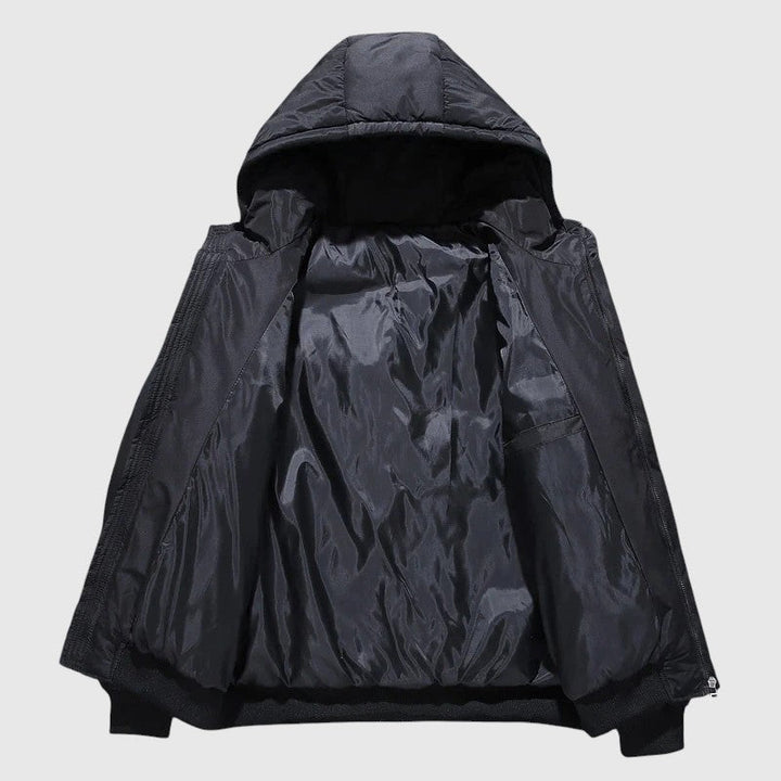 Josef - Φουσκωτό μπουφάν με κουκούλα και ανθεκτική επικάλυψη