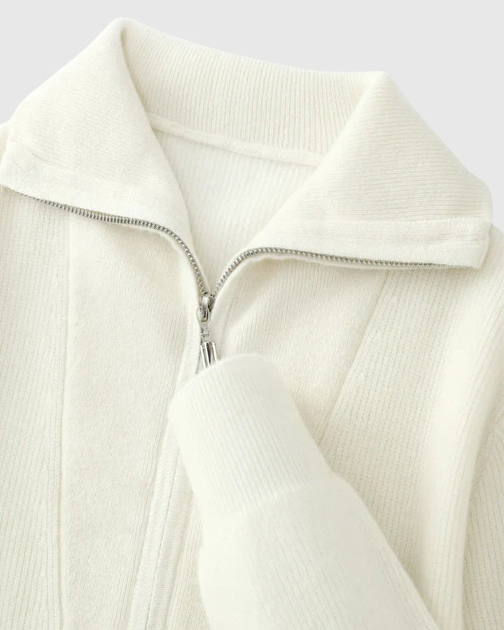 Λιμπούσε - Πορτοφόλιο με πόλο από κασμίρ με μισό φερμουάρ