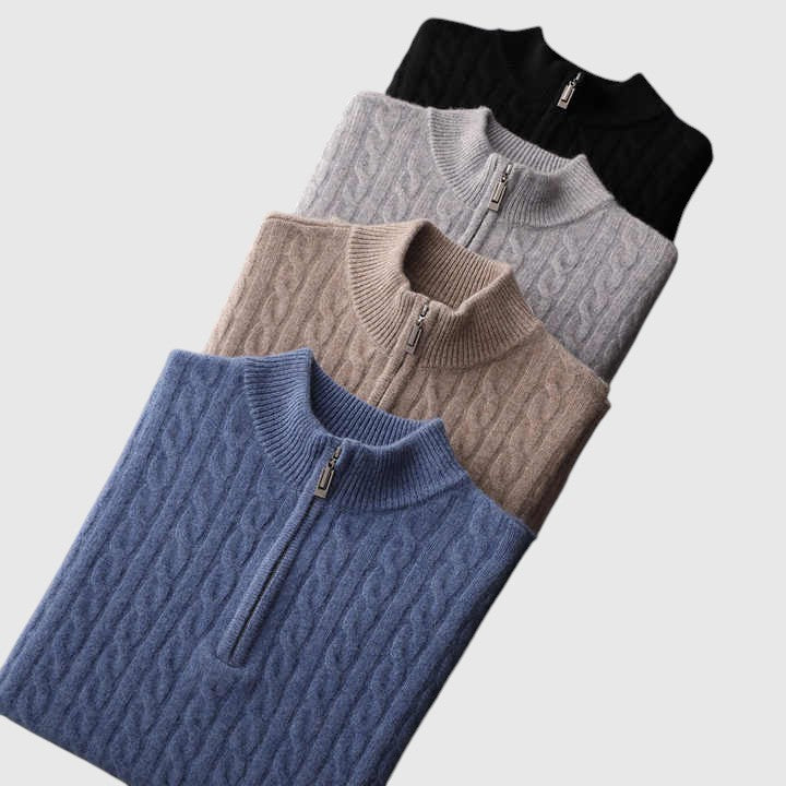 Λιμπούσε - Πλεκτό πουκάμισο πόλο από κασμίρ Deneb