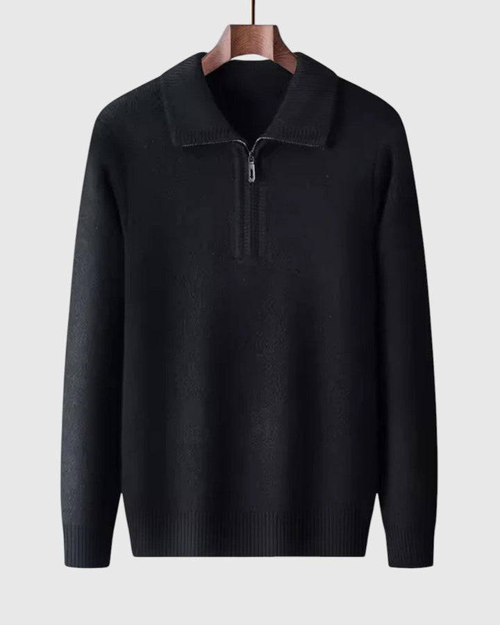 Λιμπούσε - Πουλόβερ από κασμίρ με τέταρτο φερμουάρ Gstaad