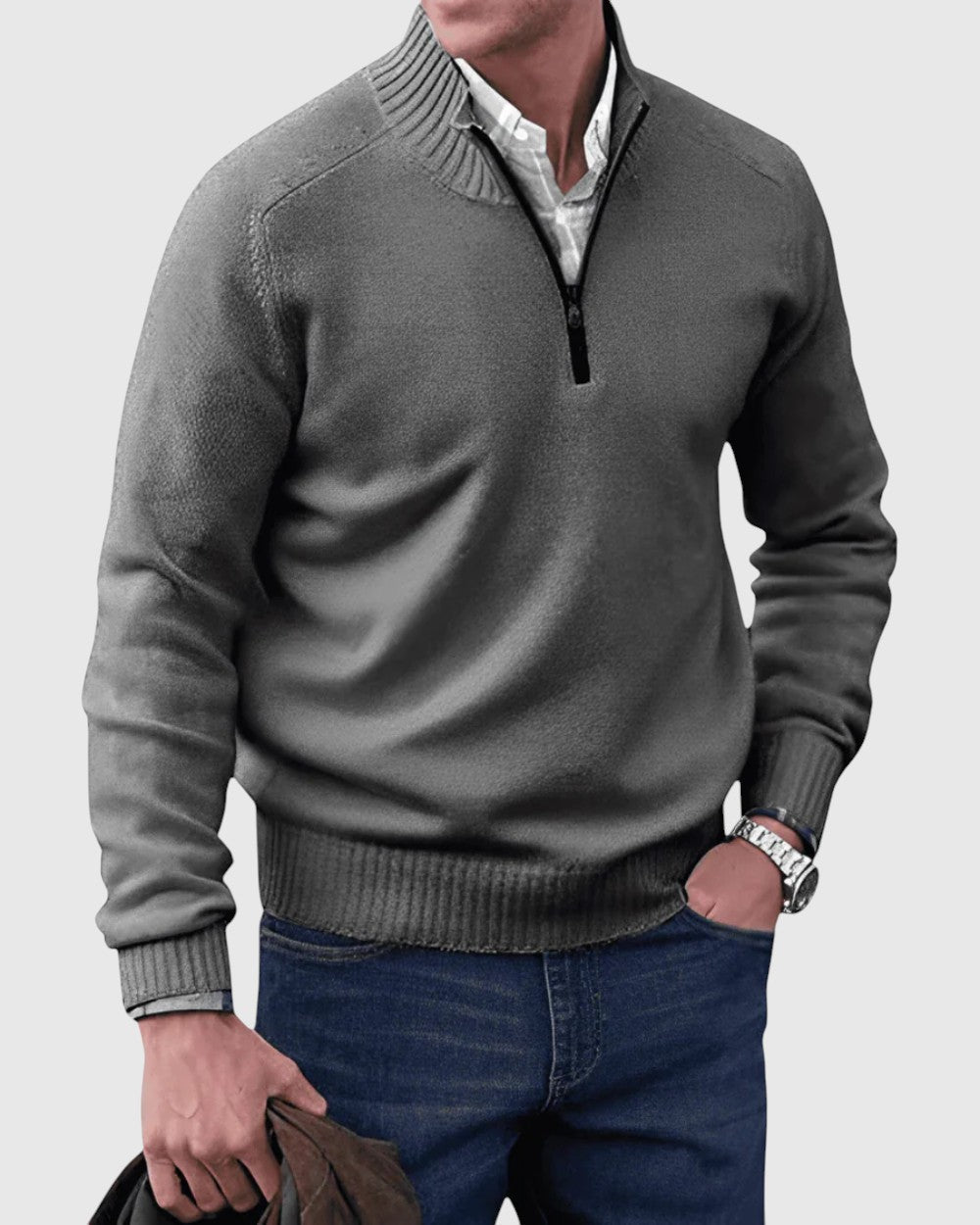 Λιμπουσέ - Καρντιγκάν με φερμουάρ