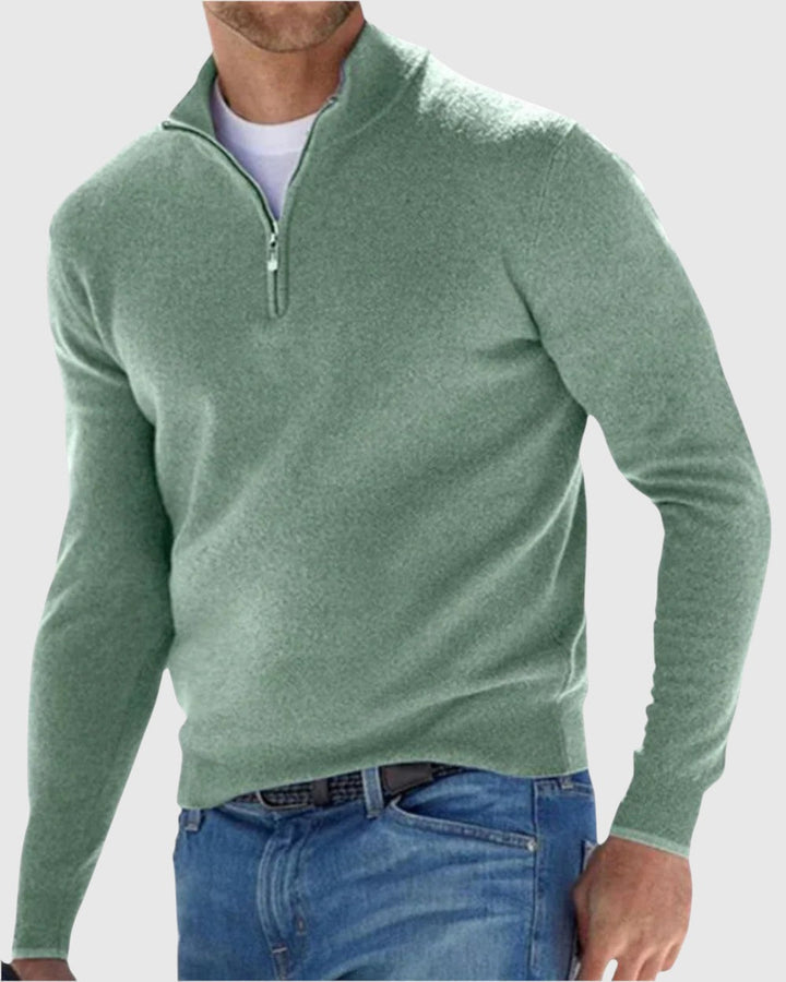 Λιμπούσε - Κομψό πουλόβερ με φερμουάρ