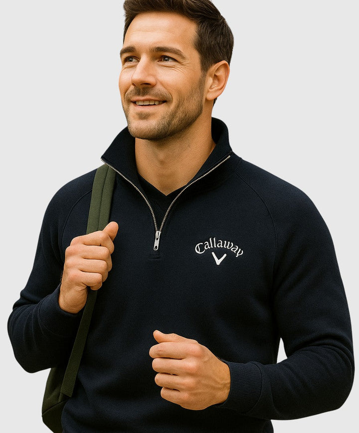 Πέτρος – Φούτερ Callaway με Μισό Φερμουάρ