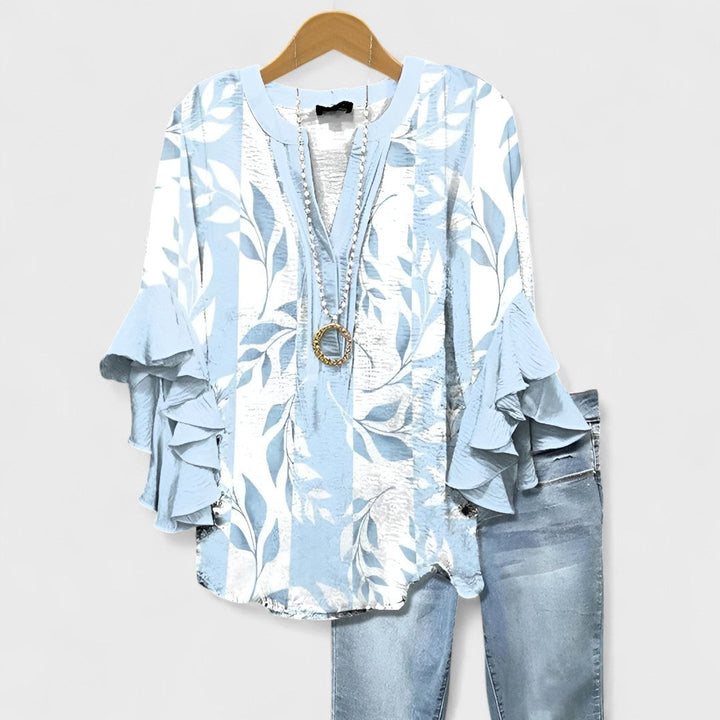 Ελισάβετ - Καλοκαιρινό Καζούαλ Μπλουζάκι