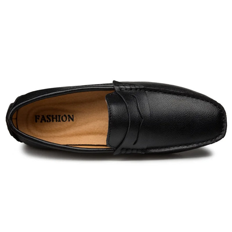 Αναπαυτικά Δερμάτινα Καλοκαιρινά Loafers