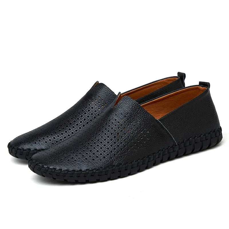 Αναπνεύσιμα Δερμάτινα Loafers