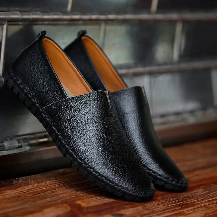 Αναπνεύσιμα Δερμάτινα Loafers