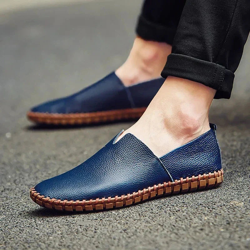 Αναπνεύσιμα Δερμάτινα Loafers