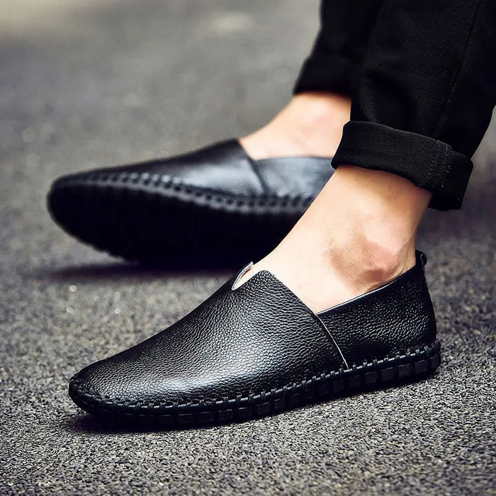 Αναπνεύσιμα Δερμάτινα Loafers
