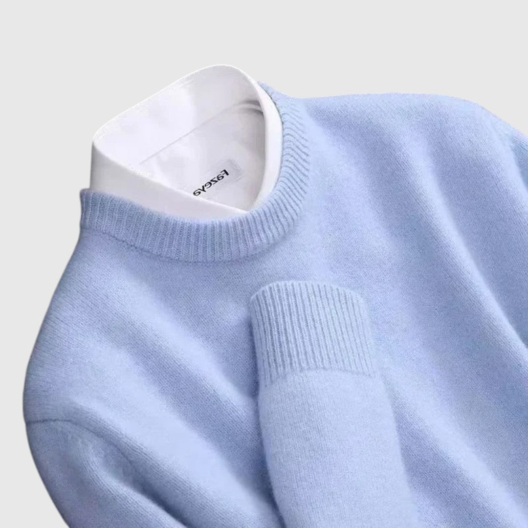 Λούκας – Χαλαρός πλεκτός πουλόβερ