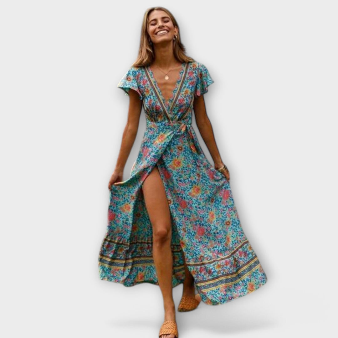 Shylin Boho Maxi Φόρεμα