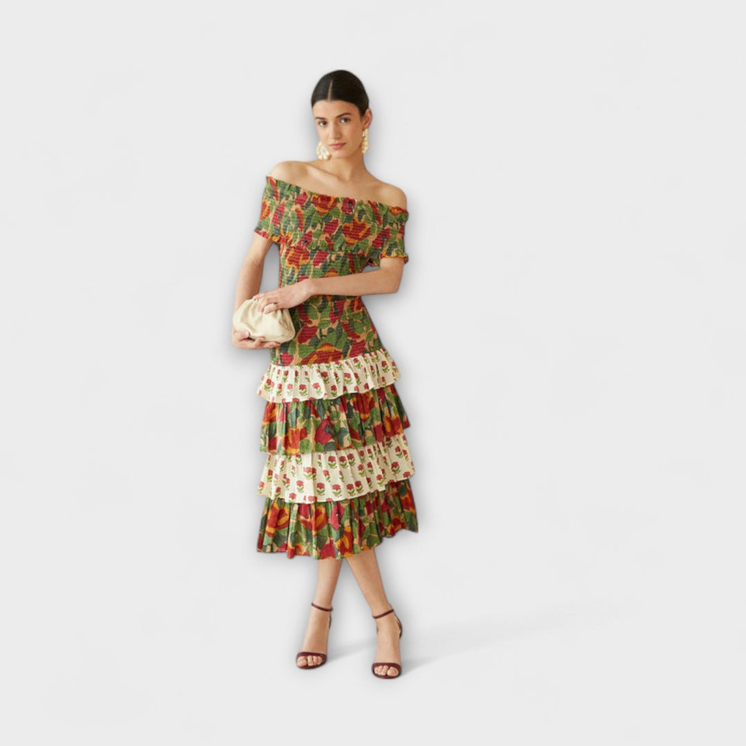 Χάριετ - Ζωντανό Midi Φόρεμα Μαΐου