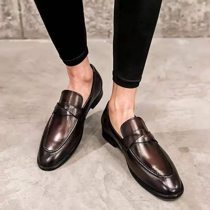 Κομψά Δερμάτινα Loafers