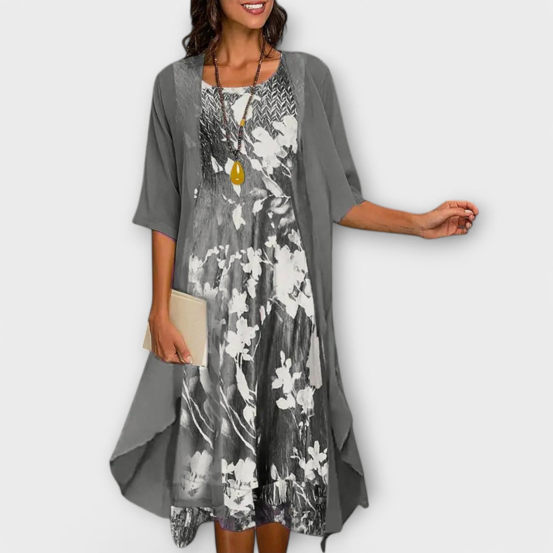 Άννα - Κομψό Καλοκαιρινό Φόρεμα