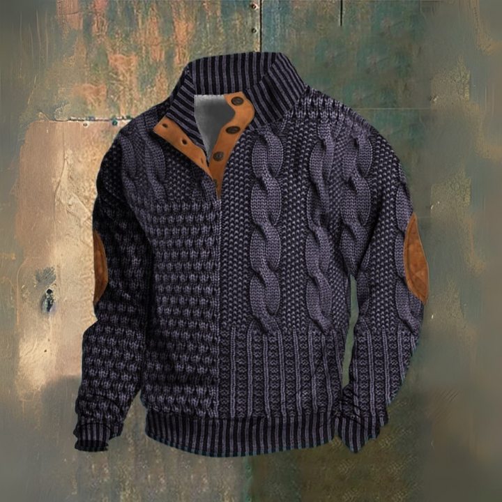 Éloi™ | Στυλάτη μπλούζα με ψηλό γιακά