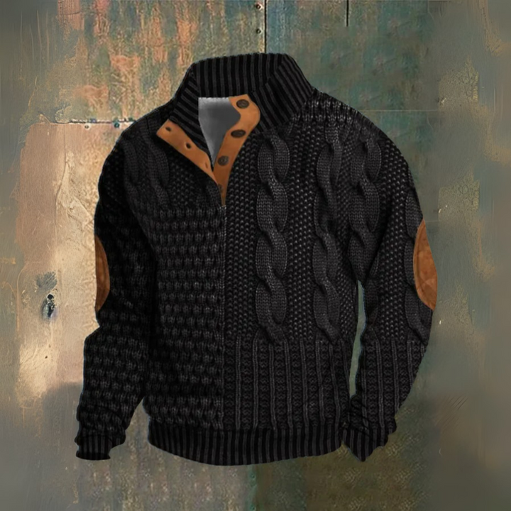 Éloi™ | Στυλάτη μπλούζα με ψηλό γιακά