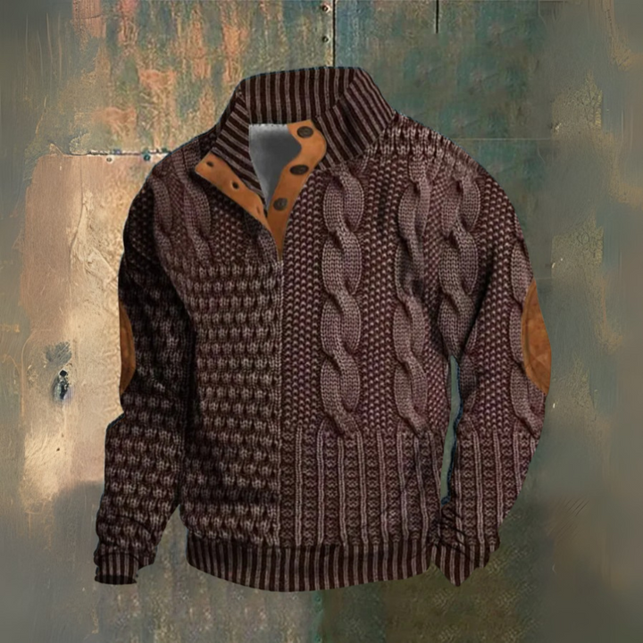 Éloi™ | Στυλάτη μπλούζα με ψηλό γιακά