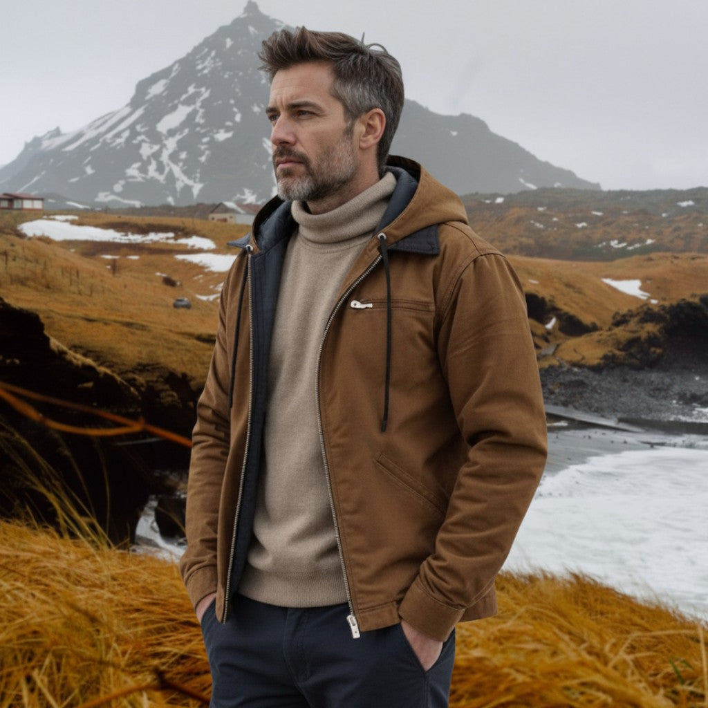 Gaspard™ | Στυλάτη φούτερ με φερμουάρ