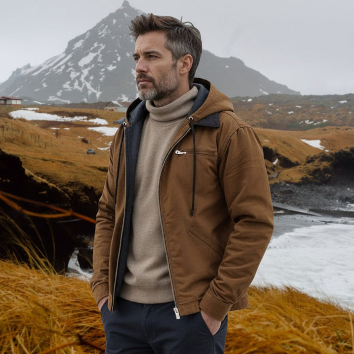 Gaspard™ | Στυλάτη φούτερ με φερμουάρ