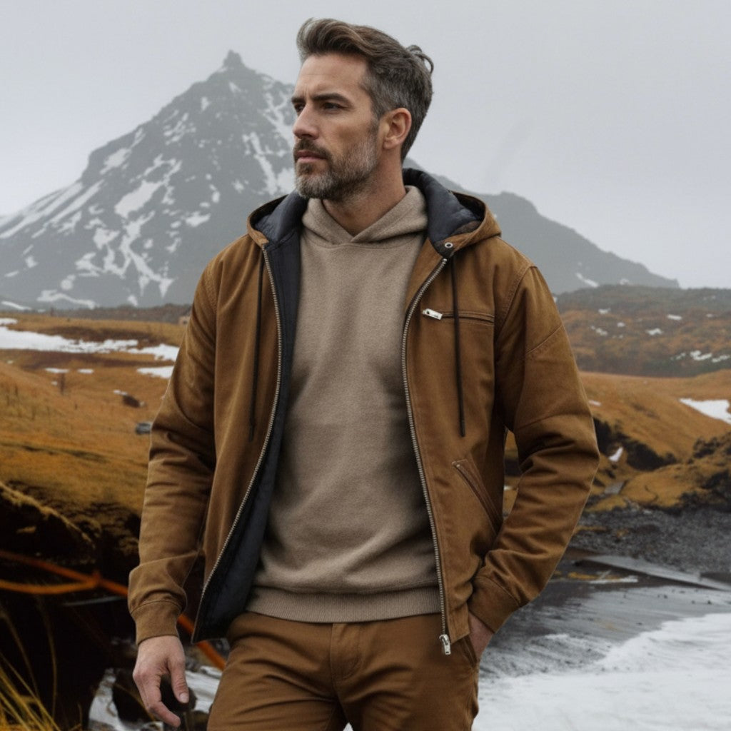 Gaspard™ | Στυλάτη φούτερ με φερμουάρ