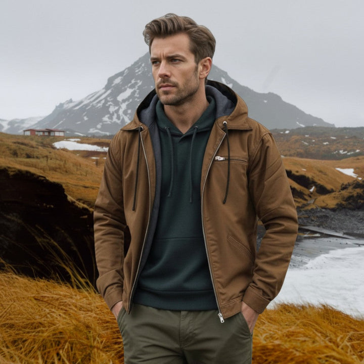 Gaspard™ | Στυλάτη φούτερ με φερμουάρ