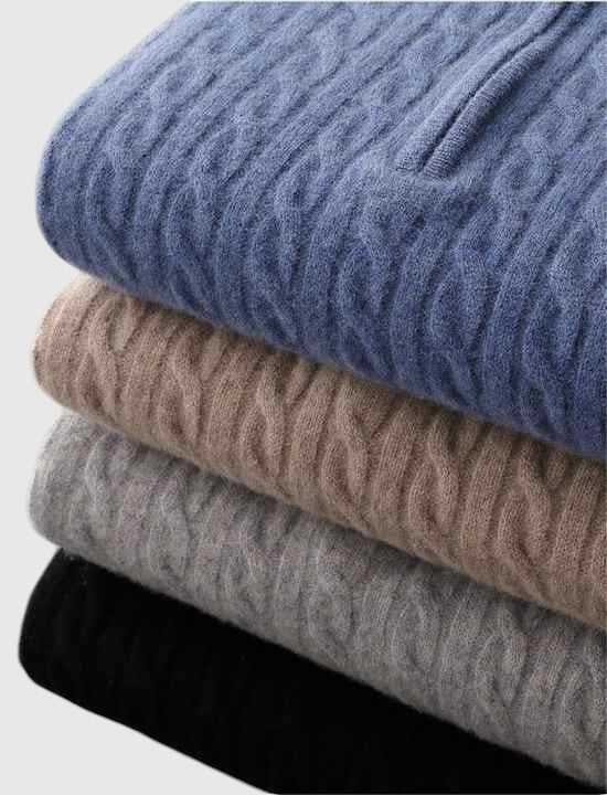 Λιμπούσε - Πλεκτό πουκάμισο πόλο από κασμίρ Deneb