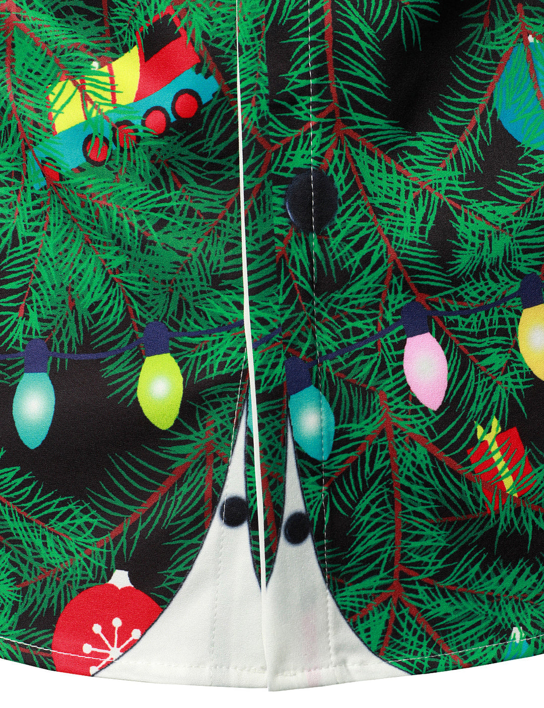 Ανδρικό Χριστουγεννιάτικο Δέντρο Camo Print Κανονική Ταιριάξη Διασκεδαστική Ενδυμασία Θεματική Μπλούζα Μακρυμάνικη