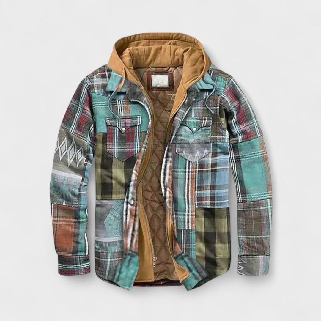 Holger™ | Κουβερλί Patchwork Μπουφάν