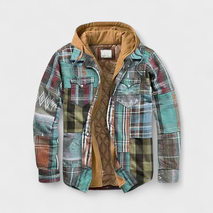 Holger™ | Κουβερλί Patchwork Μπουφάν