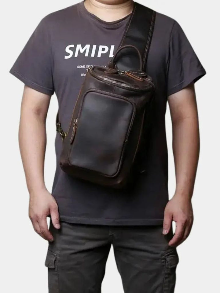 Jakob™ | Σύγχρονη Τσάντα σε Σχήμα Κουτιού