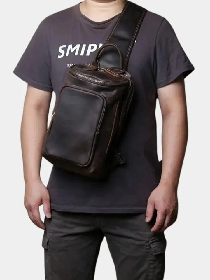 Jakob™ | Σύγχρονη Τσάντα σε Σχήμα Κουτιού