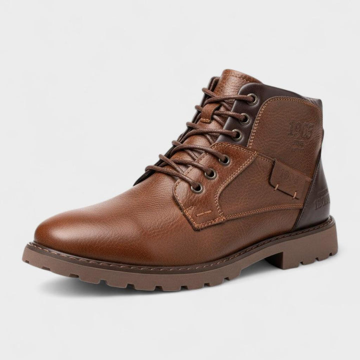 Kennedy™ | Δερμάτινες Μπότες