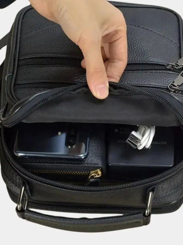 Laurits™ | Κλασική Δερμάτινη Τσάντα