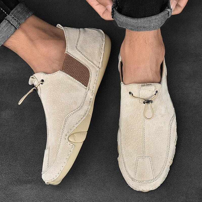 Laurits™ | Δερμάτινα Slip-Ons
