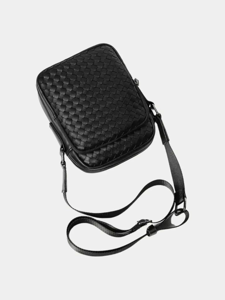 Lucio™ | Υφασμένη Τσάντα Ώμου Κληρονομιά