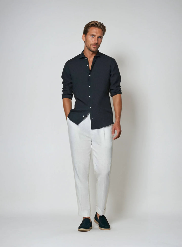 Εσπαντρίγια Λινάρι - Ναυτικό Μπλε