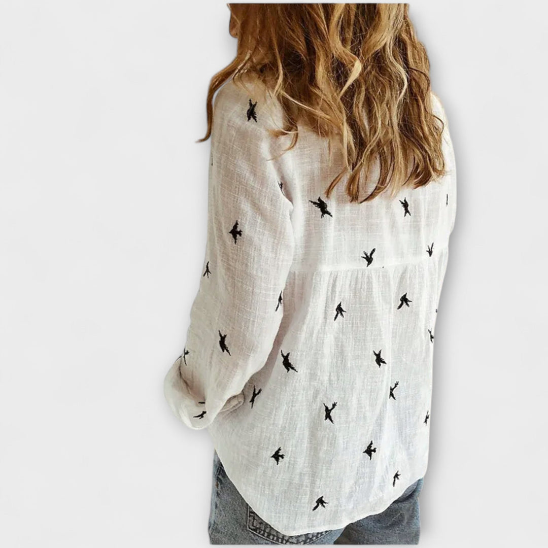 Νάντια - Κομψό γυναικείο μπλουζάκι